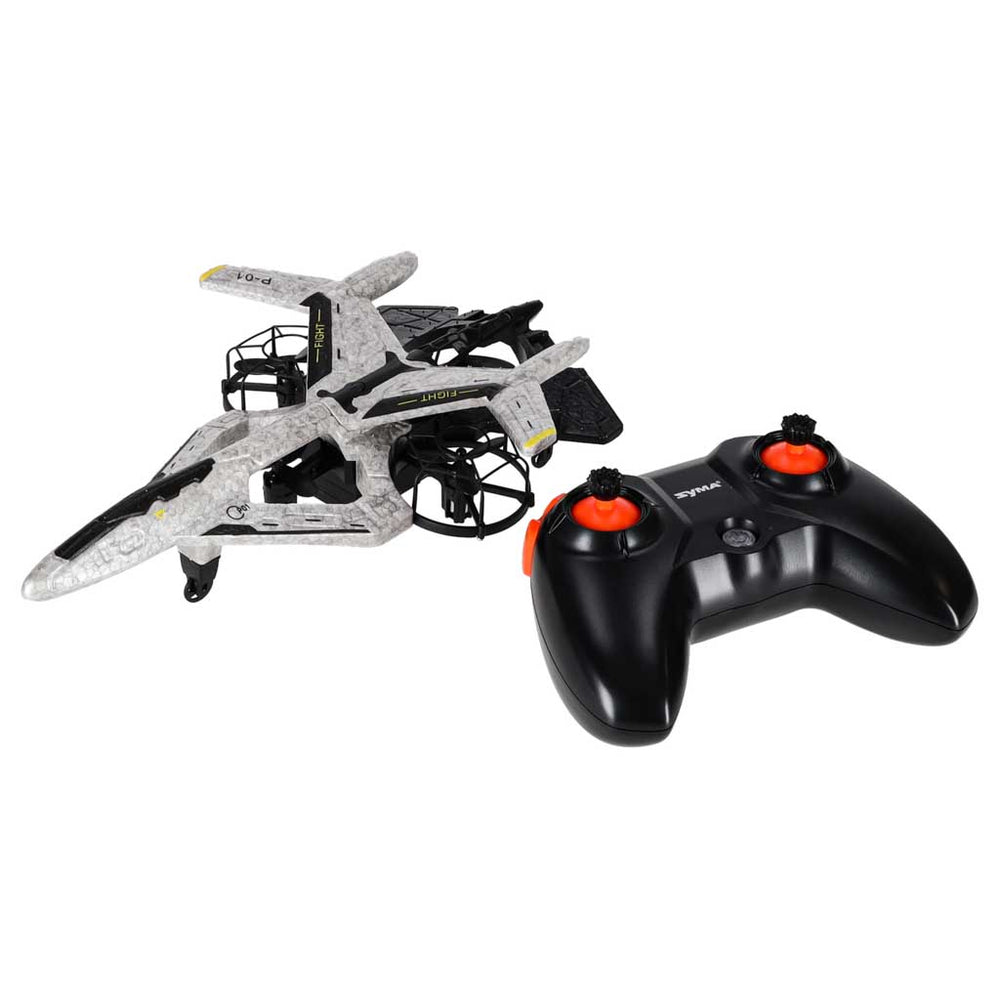 RC dronis Syma P01 ar LED apgaismojumu, 2,4 GHz, 360° akrobātiskie manevri, automātiska pacelšanās, lidojuma stabilizācija