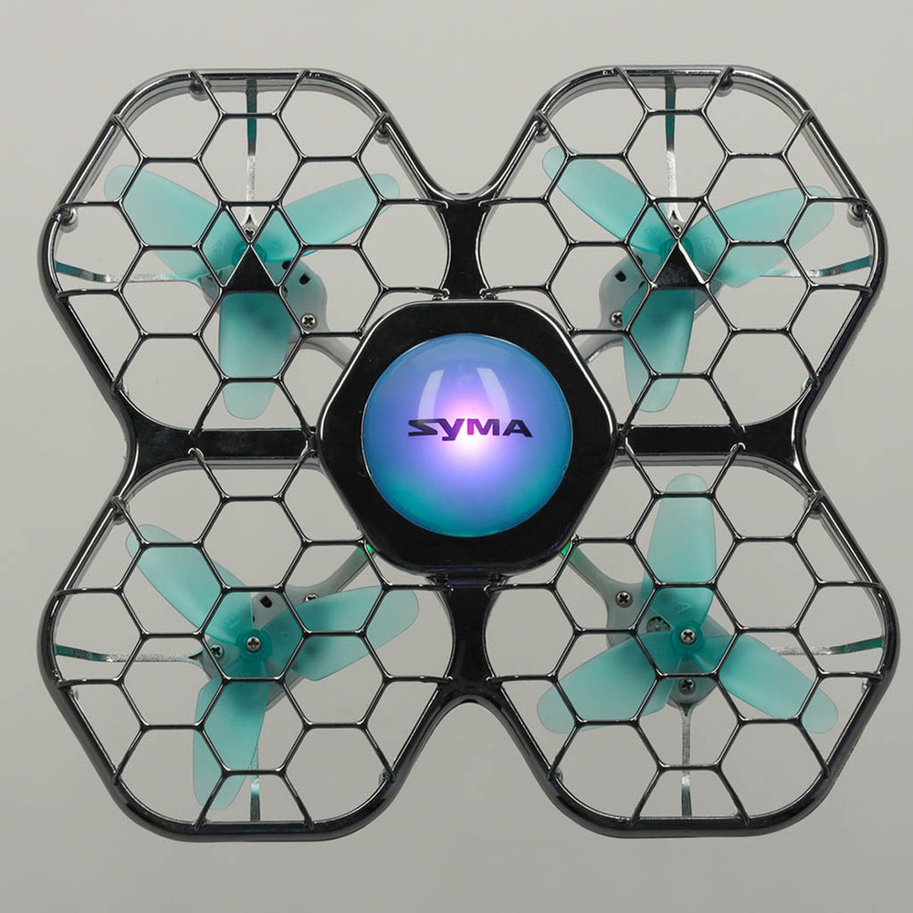 Syma X26PRO 2.4GHz Wi-Fi RC drons melns