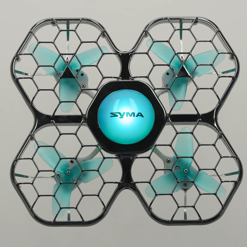 Syma X26PRO 2.4GHz Wi-Fi RC drons melns