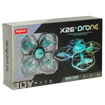 Syma X26PRO 2.4GHz Wi-Fi RC drons melns