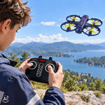 RC dronis Syma X40W FPV WiFi 2,7K HD 360° apgriešanās USB kamera 6AXIS