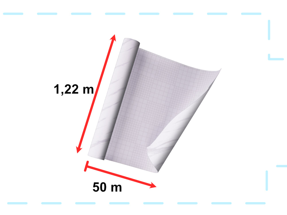 Pašlīmējošas folijas ruļļu tapetes finieris balts marmors - džezs 1,22x50m