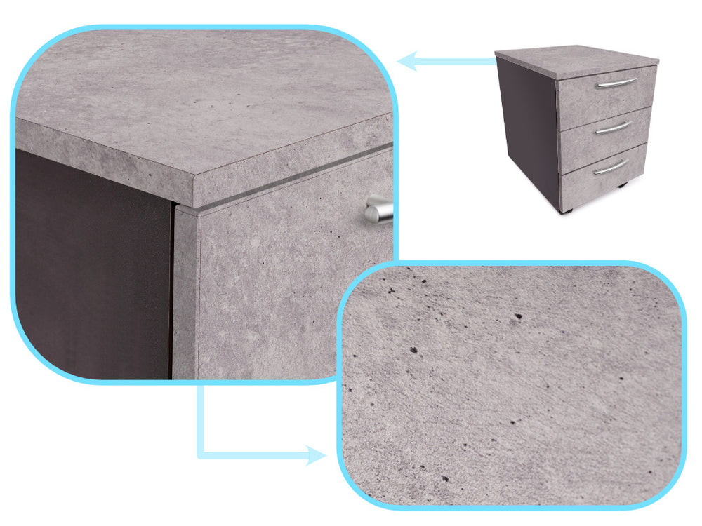 Folijas ruļļu pašlīmējošās tapetes finieris zili pelēks cementa 1,22x50m