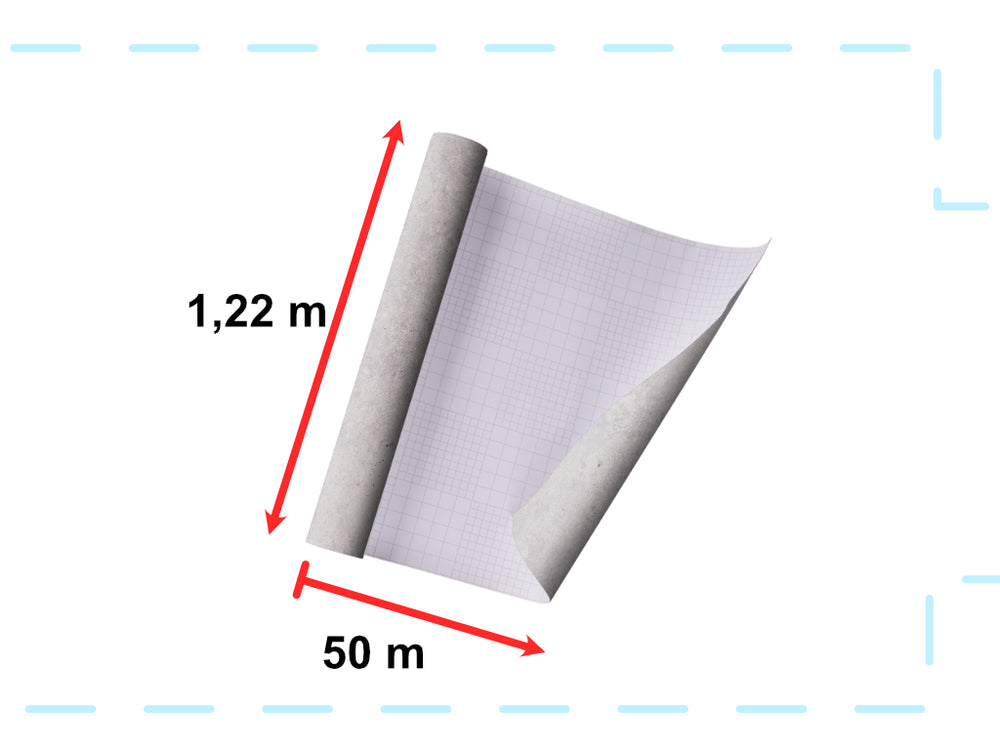 Folijas ruļļu pašlīmējošās tapetes finieris zili pelēks cementa 1,22x50m