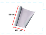 Pašlīmējošas folijas ruļļu tapetes finieris pelēks marmors 1,22x50m