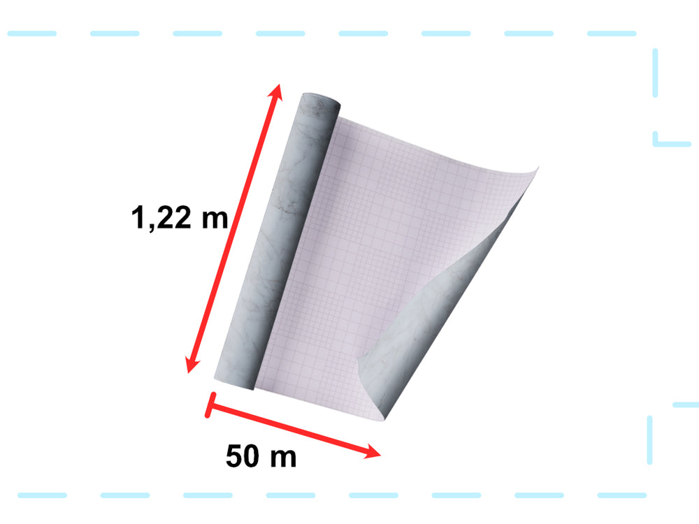Pašlīmējošas folijas ruļļu tapetes finieris pelēks marmors 1,22x50m