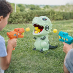 Mērķšaušana 2 ieroči + 20 bumbiņas dinozaurs