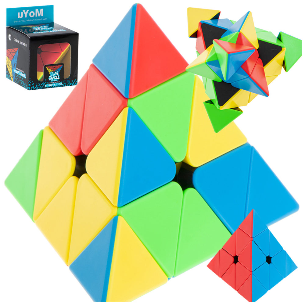 Mīklu klucīšu spēle PYRAMINX MoYu