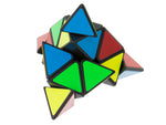 PYRAMINX puzzle kubs spēle Black MoYu