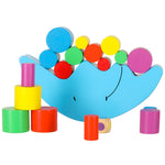 Montessori koka mēness balansēšanas arkādes spēle