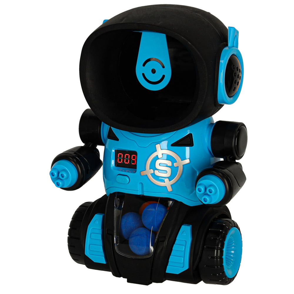 Bada robots mērķa šaušanas arkādes spēle komplekts pistole + bumbiņas