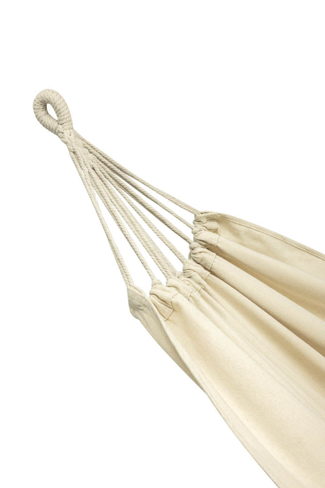 Dārza šūpuļtīkls boho 200cm ecru