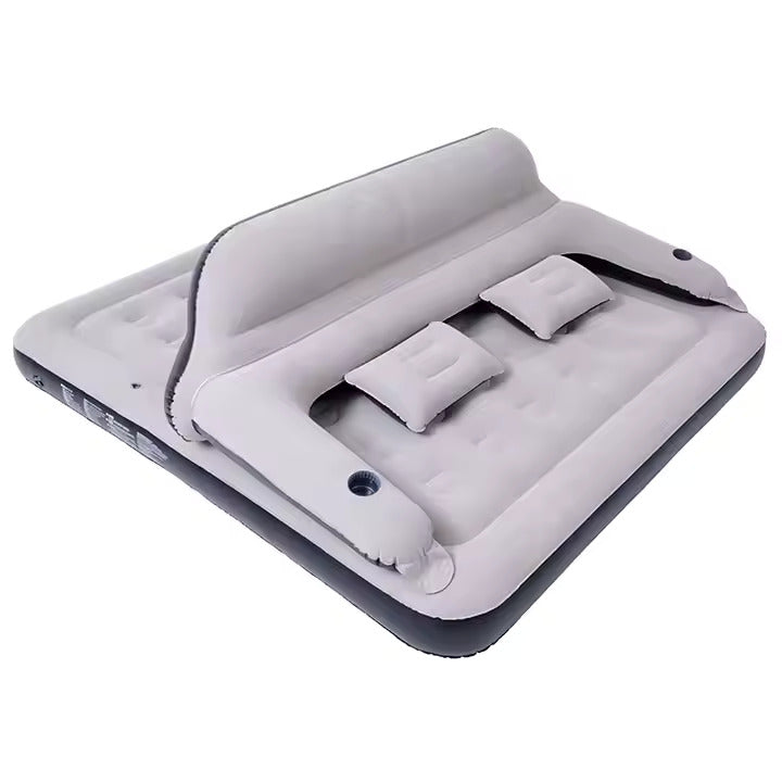 Queen Size Inflatable Air Mattress with Headboard – 250kg Load, SKU: 532