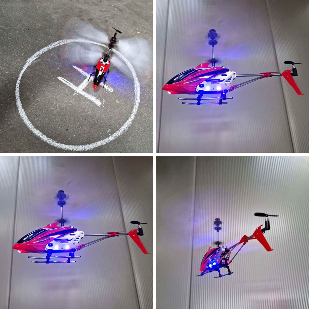 SYMA S107H RC helikopters 2.4GHz RTF sarkans