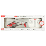 SYMA S107H RC helikopters 2.4GHz RTF sarkans