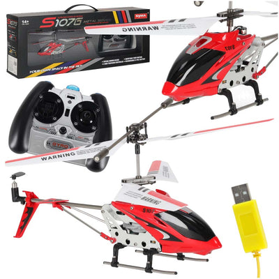 SYMA S107G RC helikopters sarkans