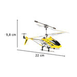 SYMA S107G RC helikopters dzeltens