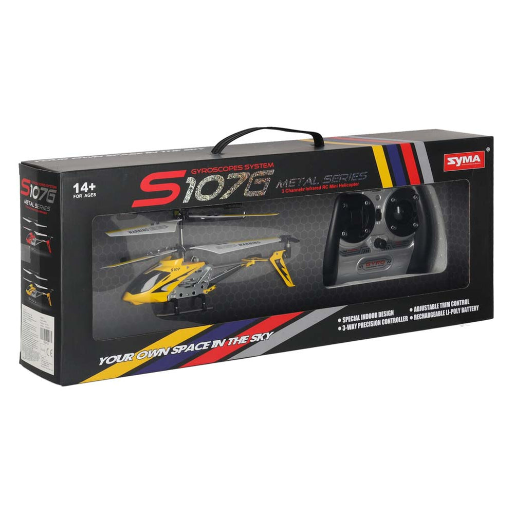 SYMA S107G RC helikopters dzeltens