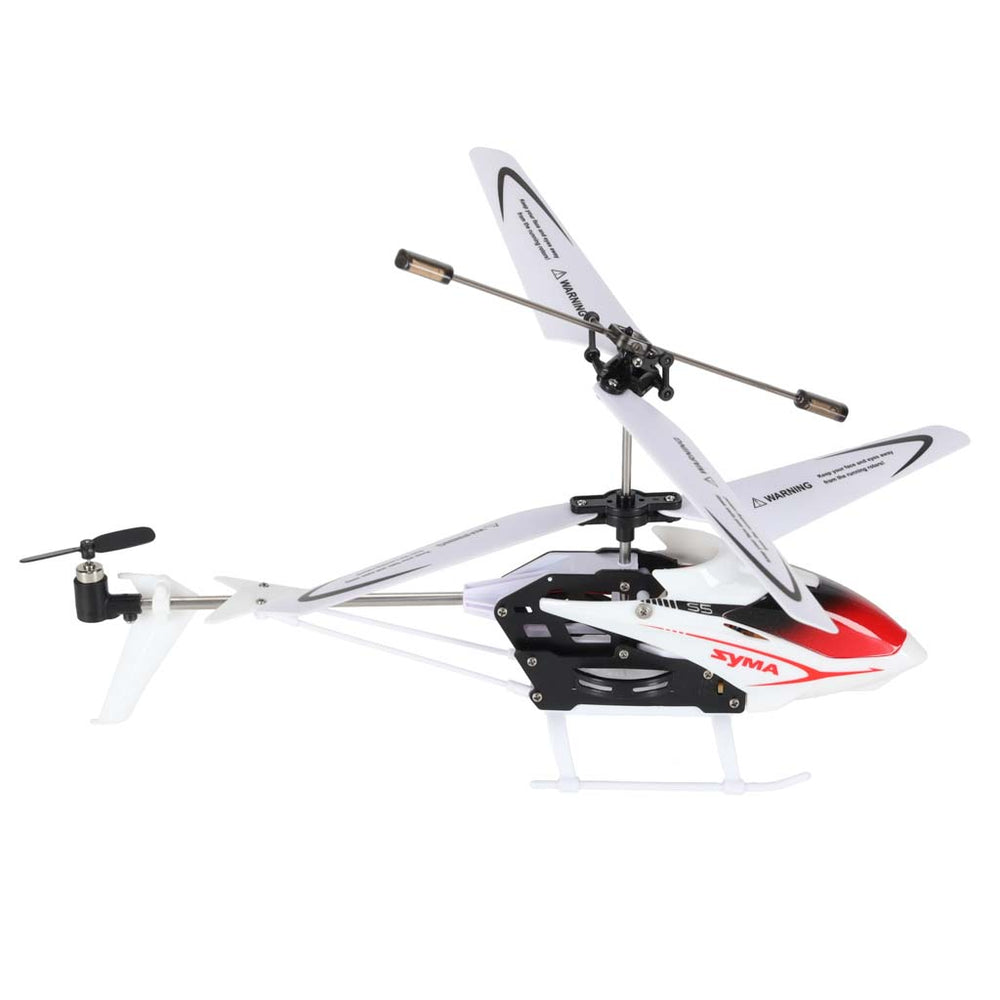 SYMA S5 RC helikopters 3CH balts