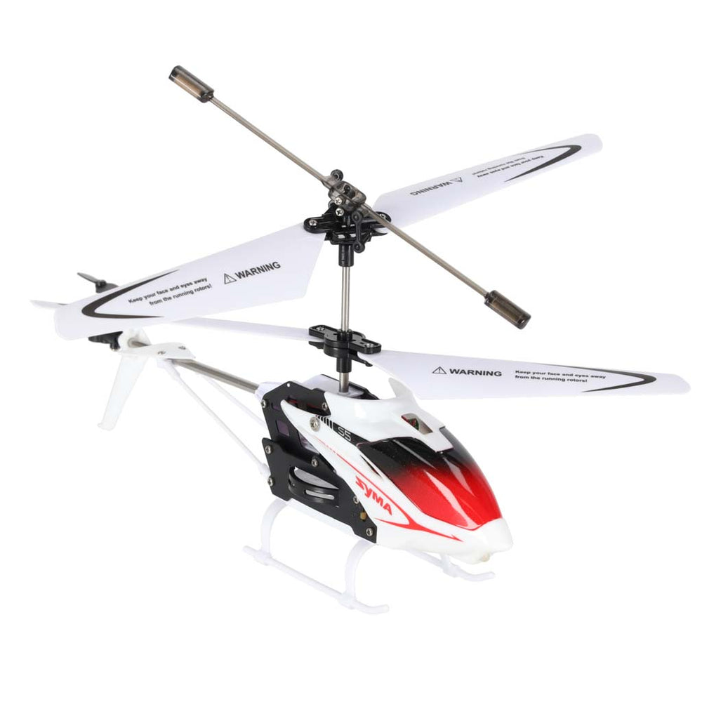 SYMA S5 RC helikopters 3CH balts