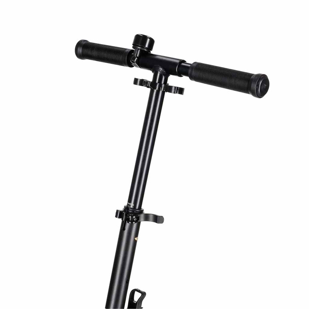 Trike Fix saliekamais pilsētas skrejriteņš ar 200 mm riteņiem, melnā un violētā krāsā