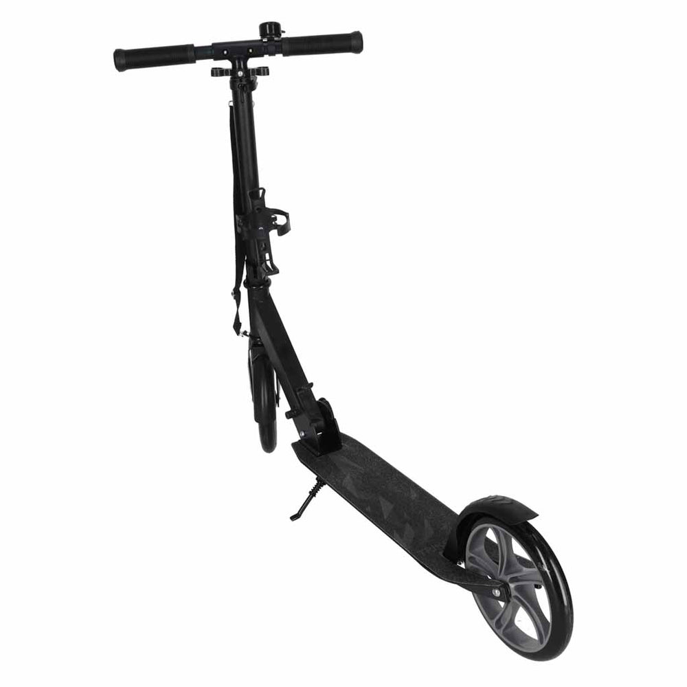 Trike Fix saliekamais pilsētas skrejriteņš ar 200 mm riteņiem, melnā un pelēkā krāsā