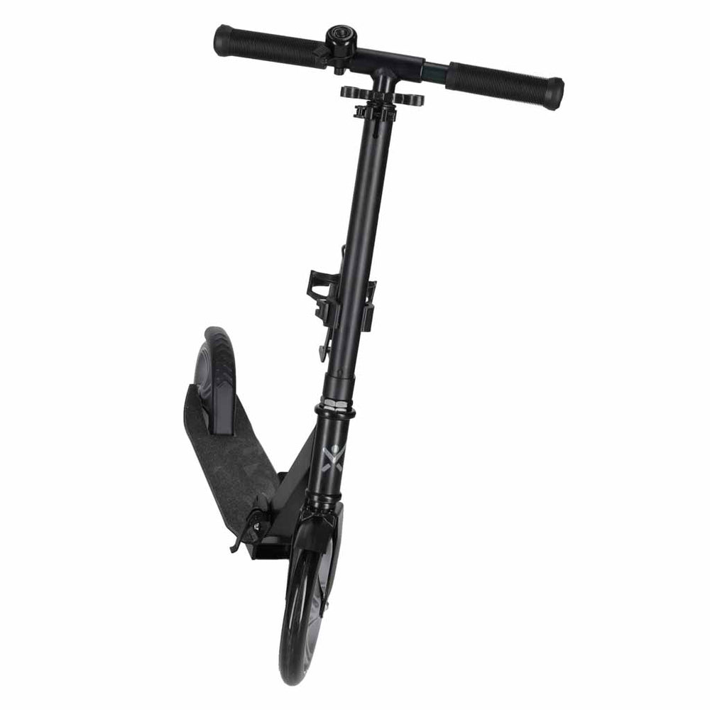 Trike Fix saliekamais pilsētas skrejriteņš ar 200 mm riteņiem, melnā un pelēkā krāsā