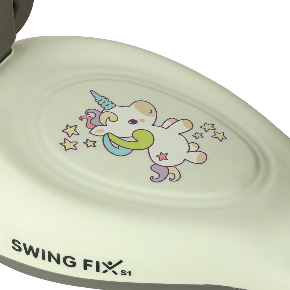 LED Swing FIX S1 gravitācijas skrejritenis ar rokturi pelēks max 65kg