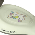 LED Swing FIX S1 gravitācijas skrejritenis ar rokturi pelēks max 65kg