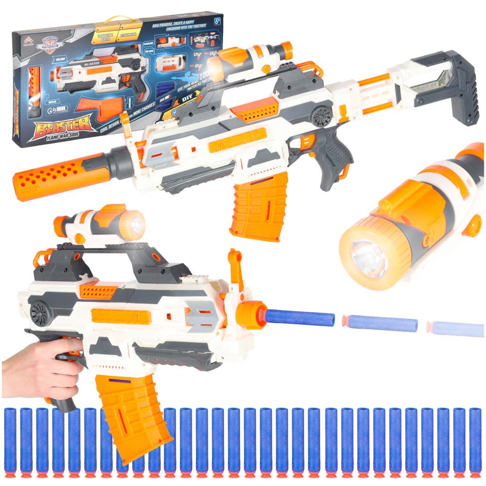 BLASTER MODULISKAIS KARBINIS 4in1 30 šautriņas