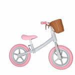 Trike Fix Balance līdzsvara velosipēds ar grozu, rozā krāsā