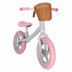Trike Fix Balance līdzsvara velosipēds ar grozu, rozā krāsā