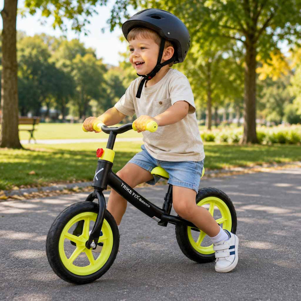 Trike Fix Balance skriešanas velosipēds, melns