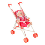 Baby Annabell saliekamais bērnu leļļu ratiņi