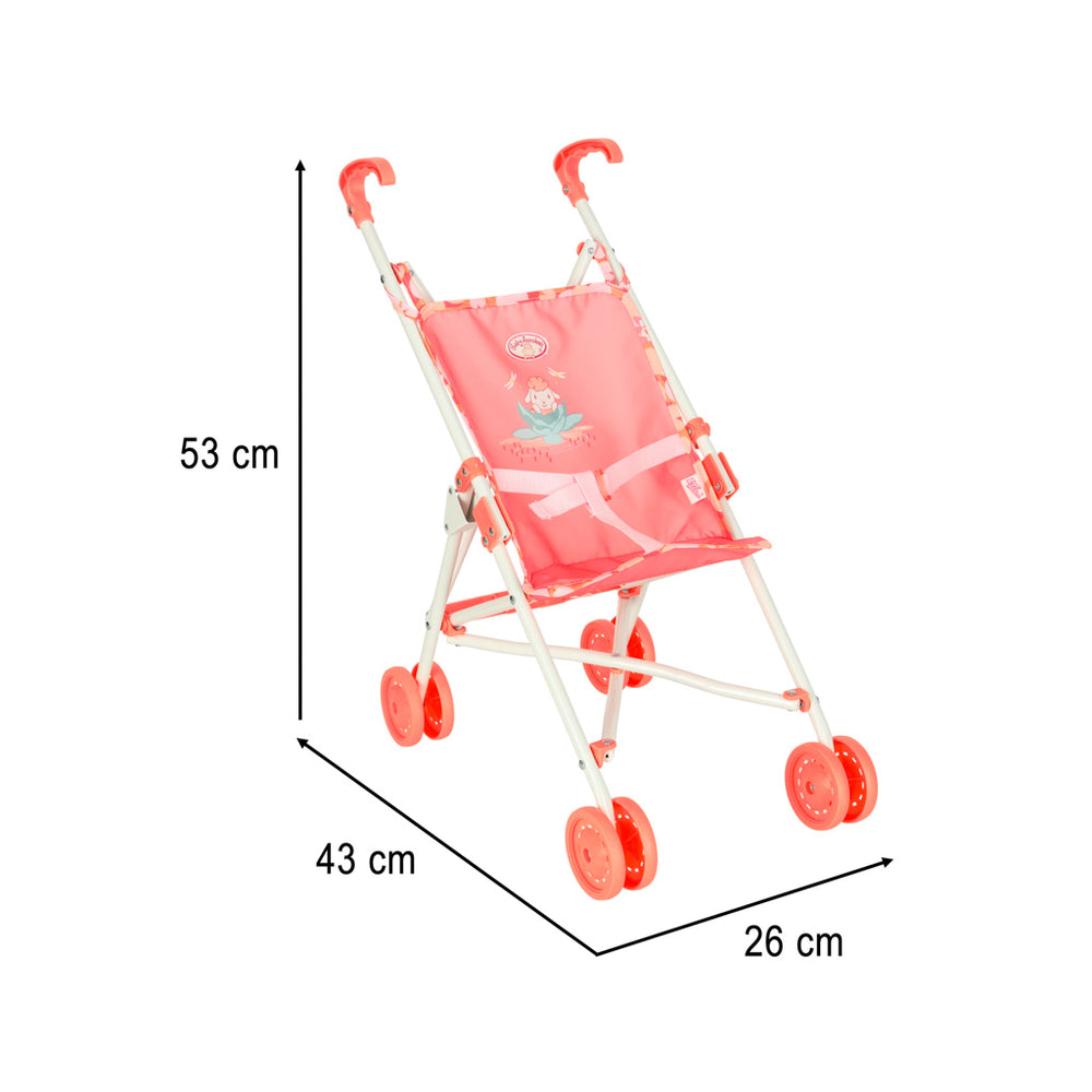 Baby Annabell saliekamais bērnu leļļu ratiņi