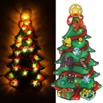 LED kulonu gaismas Ziemassvētku eglīte apdare 45cm