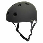Trike Fix bērnu velosipēdu ķivere regulējama LED M 55-58cm melna