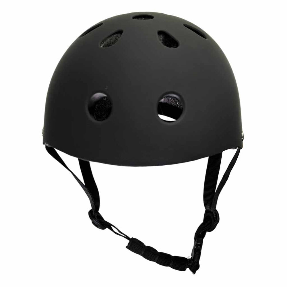 Trike Fix bērnu velosipēdu ķivere regulējama LED M 55-58cm melna