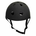 Trike Fix bērnu velosipēdu ķivere regulējama LED M 55-58cm melna