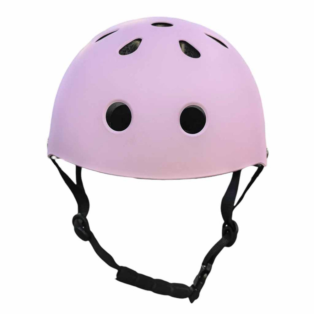 Trike Fix bērnu velosipēdu ķivere regulējama LED M 55-58cm violeta