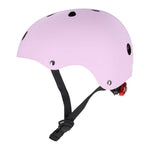 Trike Fix bērnu velosipēdu ķivere regulējama LED M 55-58cm violeta