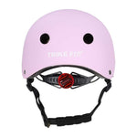 Trike Fix bērnu velosipēdu ķivere regulējama LED M 55-58cm violeta