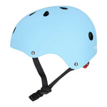 Trike Fix bērnu velosipēdu ķivere regulējama LED M 55-58cm zila