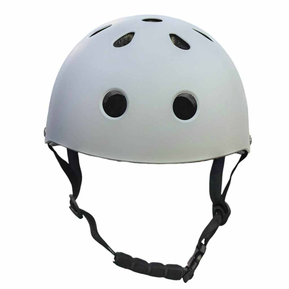 Trike Fix bērnu velosipēdu ķivere regulējama LED M 55-58cm tumši pelēka