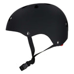 Trike Fix bērnu velosipēdu ķivere regulējama LED S 48-54cm melna