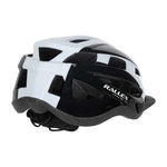 RALLEX sieviešu velosipēdu ķivere vīriešu regulējama melnā un baltā krāsā L 58-62cm