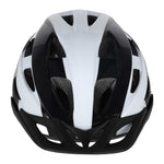 RALLEX sieviešu velosipēdu ķivere vīriešu regulējama melnā un baltā krāsā L 58-62cm