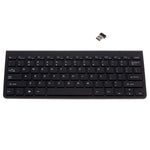 Smart TV bezvadu tastatūra melna