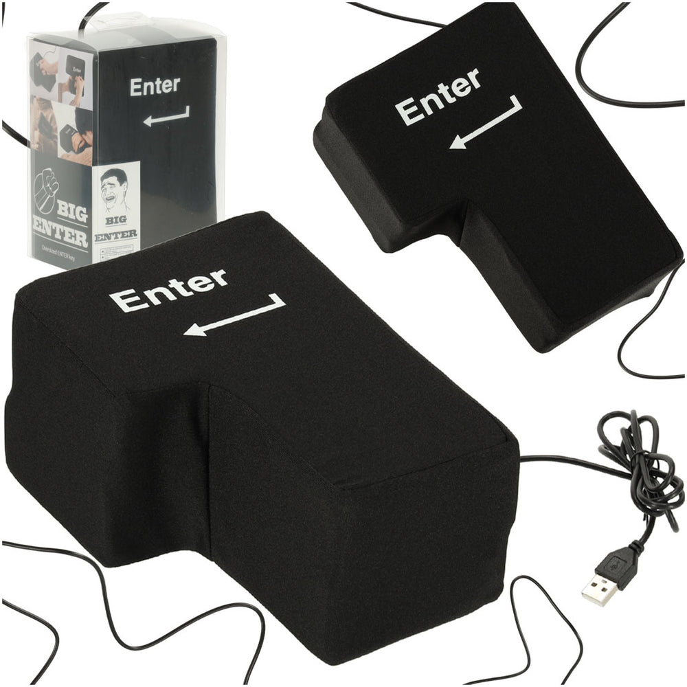 ENTER taustiņš liels pretstresa USB spilvens