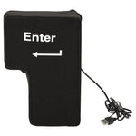 ENTER taustiņš liels pretstresa USB spilvens